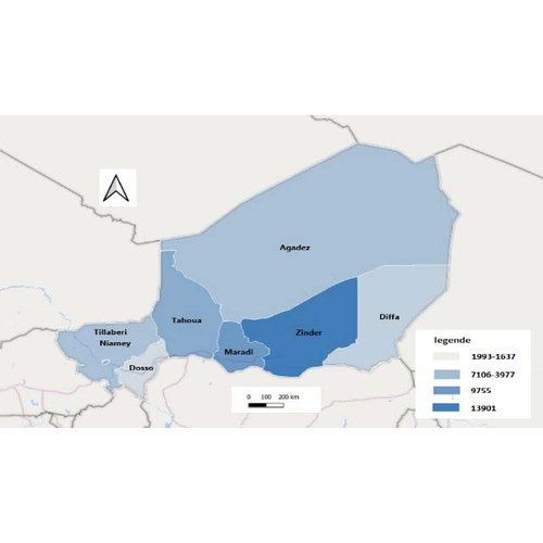 Bilan des épidémies au Niger de 2010 à 2019.